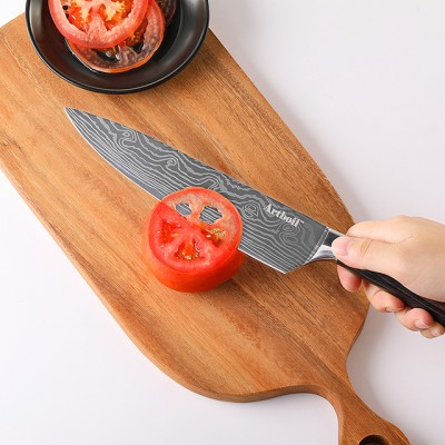 Kitchen Knife Pro Kitchen Knife 8-Inch Chef's Knife High Carbon Stainless Steel Ergonomic Handle