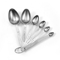 Stainless Steel Measuring Spoons Set 6pcs SW-KG135E