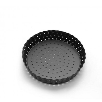 5IN Pizza Crisper Pan Carbon Steel Pizza Pan Non-Stick Tray Pizza Pan With Holes